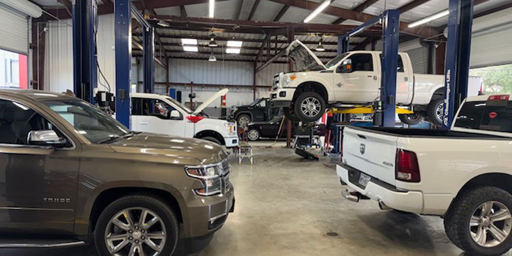 Image of a Inside of Auto Repair Shop